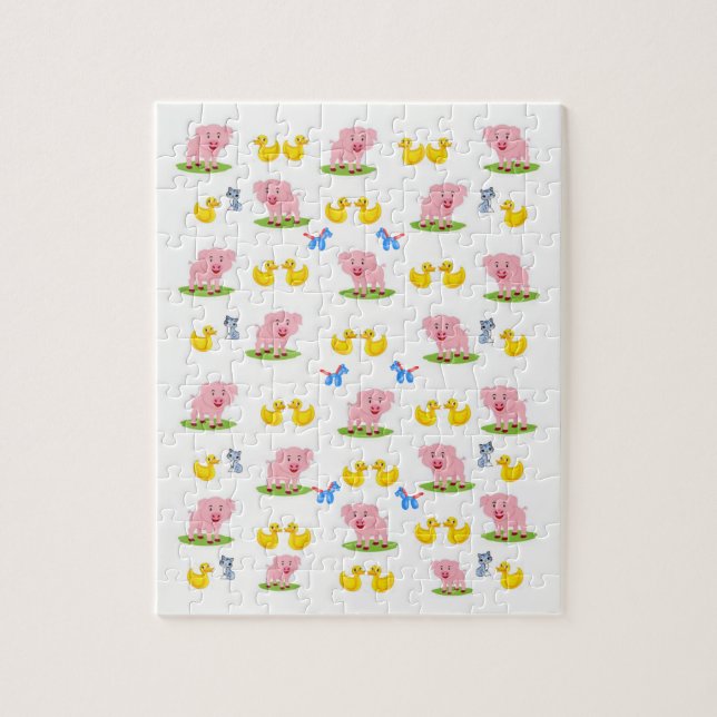 Puzzle Pig (Vertical)