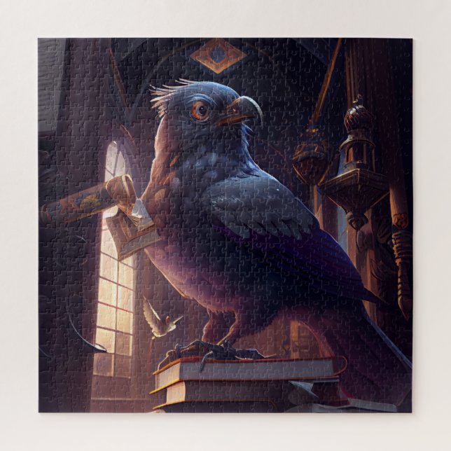 Puzzle Pigeon  (Vertical)