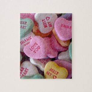Puzzle Pile de Coeurs de bonbons