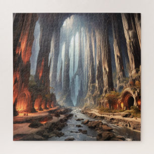 Puzzle Piliers et personnes