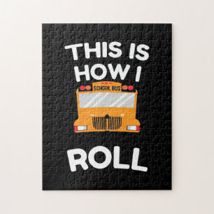 Puzzle Pilote De Bus Scolaire Voici Comment Je Roule