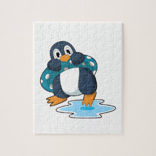Puzzle Pingouin avec Lifebuoy