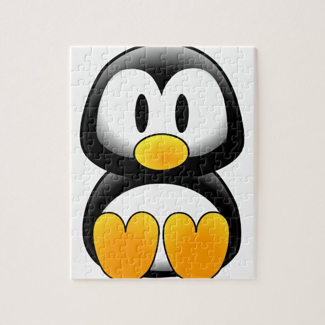 Puzzle Pingouin bébé mignon (Vertical)