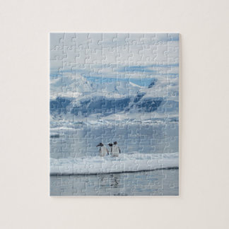 Puzzle Pingouins sur un iceberg