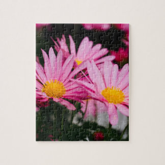 Puzzle pink floral 
