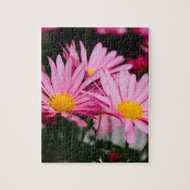 Puzzle pink floral  (Vertical)