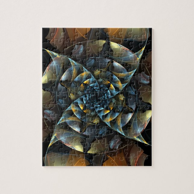 Puzzle Pinwheel Art Abstrait (Vertical)