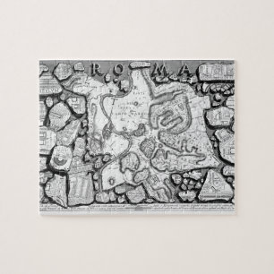 Puzzle Piranesi-Carte de Giovanni de Rome&Forma antique