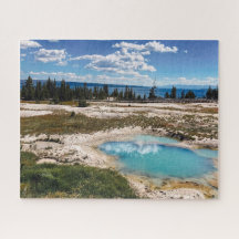 Piscine bleue à Yellowstone