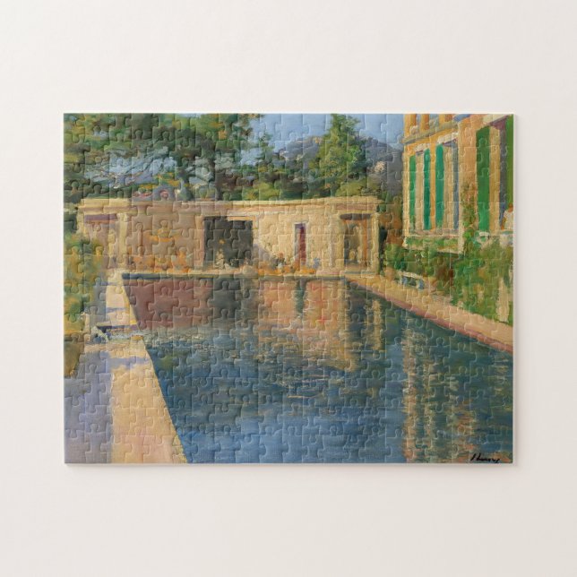 Puzzle Piscine, Sud de la France | Sir John Lavery (Horizontal)