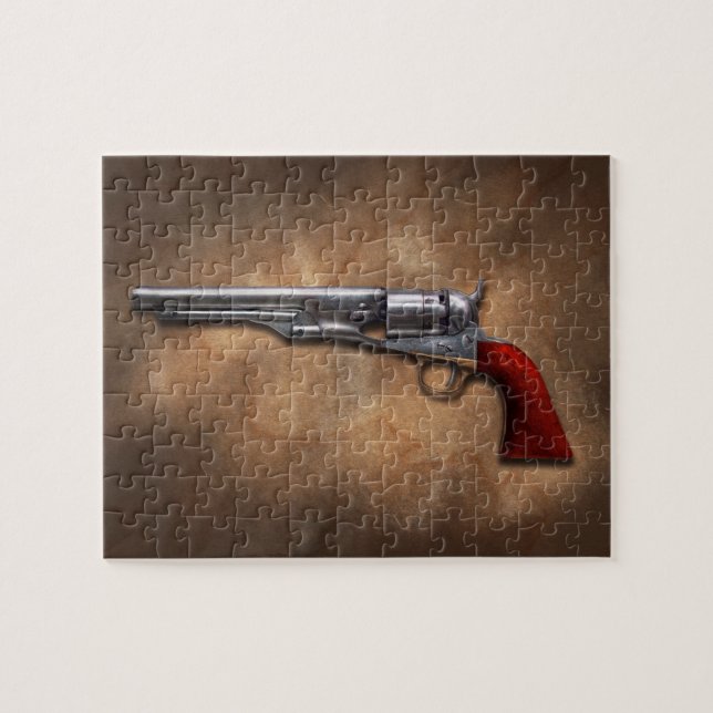 Puzzle Pistolet - Revolver Modèle 1860 de l'Armée (Horizontal)