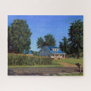 Puzzle Pittoresque Old Farm House sur Missouri Farm