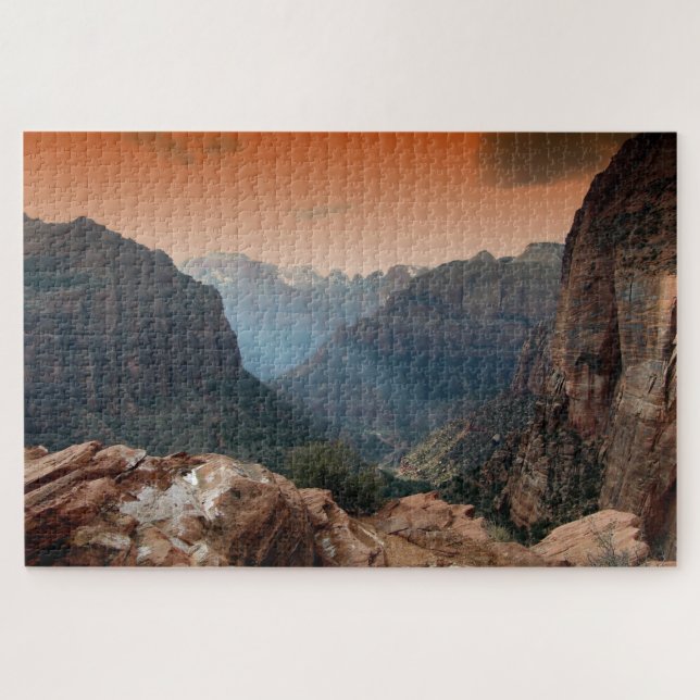 Puzzle Pittoresque Zion Park Mountains (Horizontal)