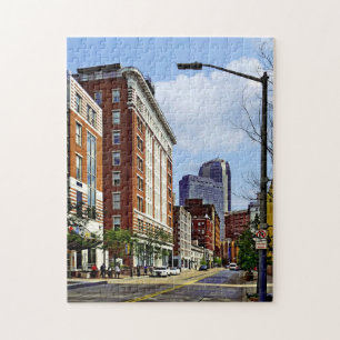 Puzzle Pittsburgh PA - Vue en bas de la neuvième rue