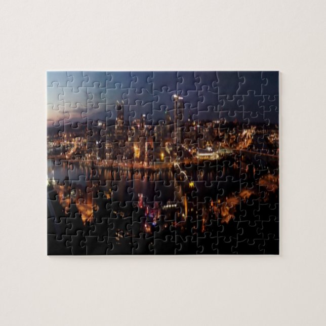 Puzzle Pittsburgh par l'intermédiaire de pente de (Horizontal)