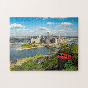 Puzzle Pittsburgh Pennsylvania Duquesne Incline View