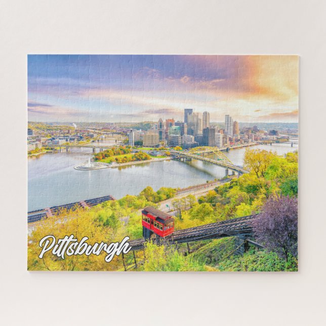 Puzzle Pittsburgh, Pennsylvanie, États-Unis (Horizontal)