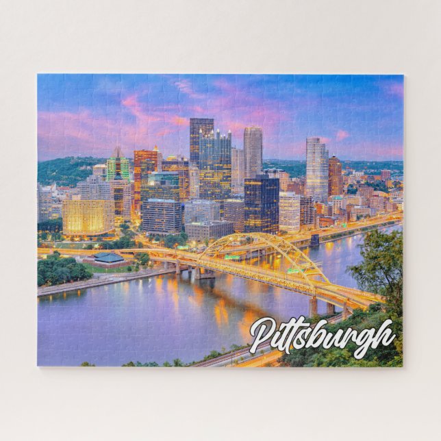 Puzzle Pittsburgh, Pennsylvanie, États-Unis (Horizontal)