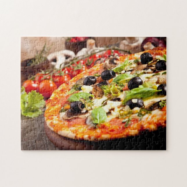 Puzzle Pizza italienne fraîche (Horizontal)