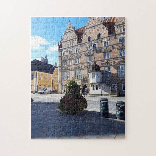 Puzzle Place Aalborg City au Danemark (Vertical)