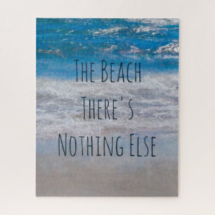 Puzzle Plage Bleu Blanc Tropical Ocean Waves Coastal
