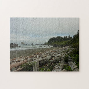 Puzzle Plage cachée I du parc national de Redwood