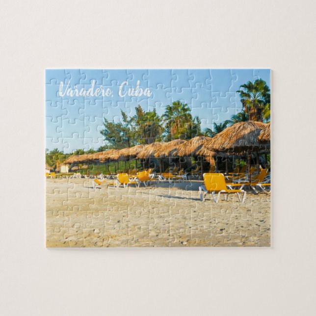 Puzzle Plage dans Vardero, Cuba (Horizontal)