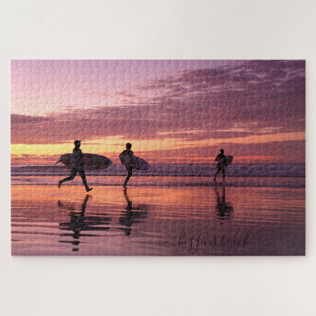 Puzzle Plage de Higgins 1014 pièce Sunrise Surf (Horizontal)
