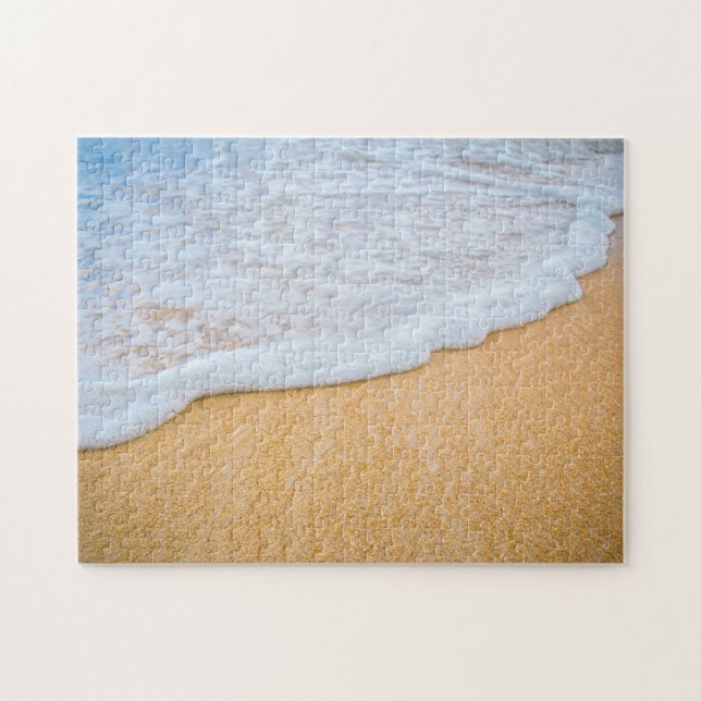Puzzle Plage de sable avec Surf en mousse (Horizontal)
