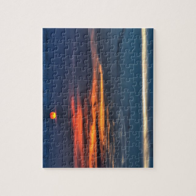 Puzzle Plage de St. Petersburg Floride coucher de soleil (Vertical)