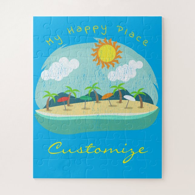 Puzzle Plage Happy Place Thunder_Cove (Vertical)