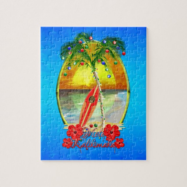 Puzzle Plage Mele Kalikimaka (Vertical)