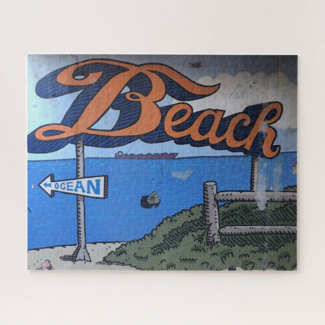 Puzzle plage océan (Horizontal)