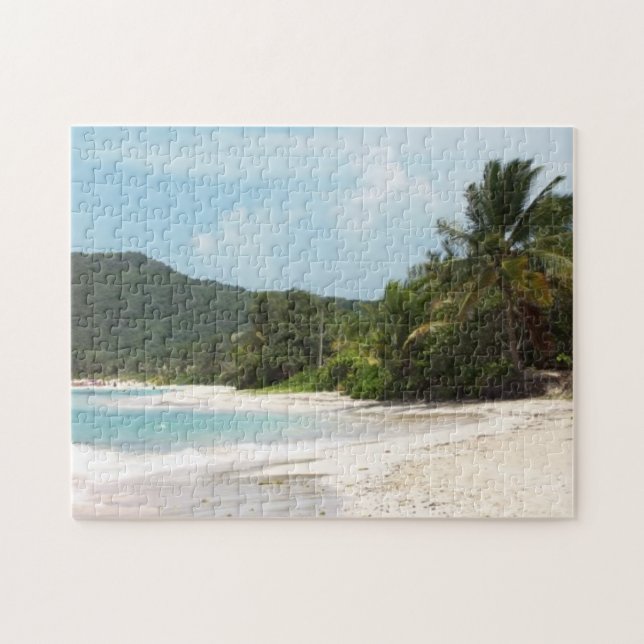 Puzzle Plage Porto Rico du flamenco de Culebra (Horizontal)