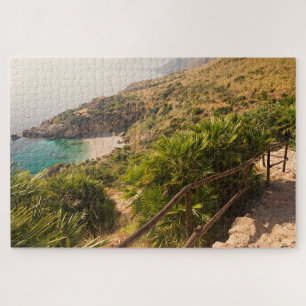 Puzzle Plage reculée dans le Zingaro de Lo, Sicile