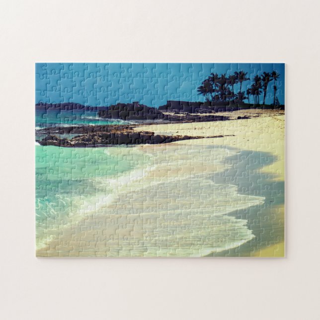 Puzzle Plage tropicale (Horizontal)