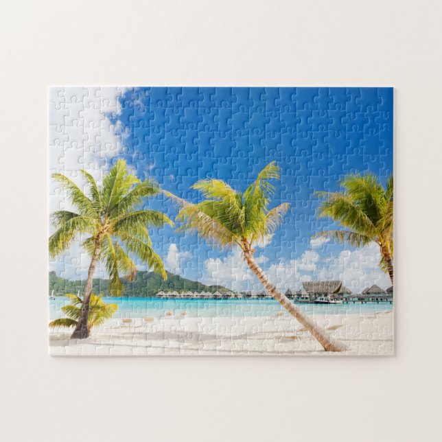 Puzzle Plage tropicale (Horizontal)