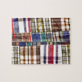 Puzzle Plaid/tartan de patchwork