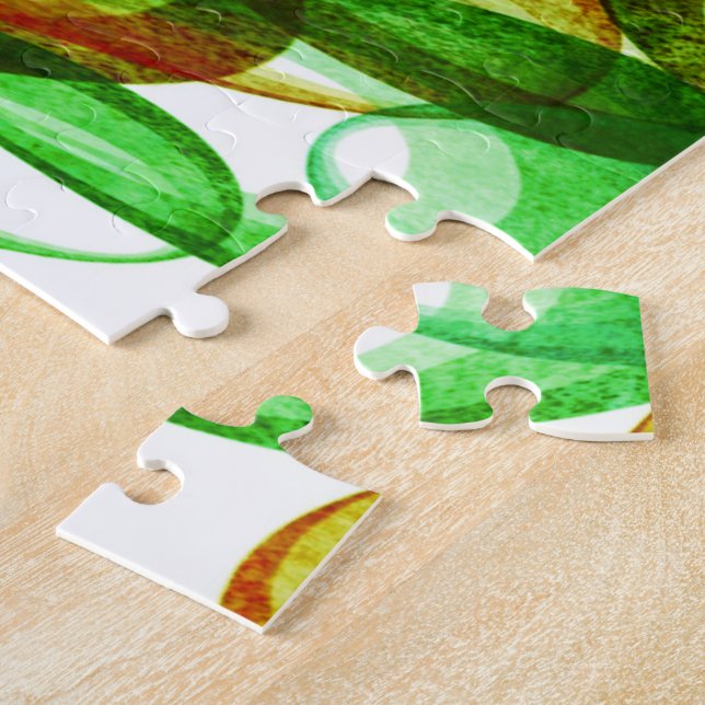 Puzzle Plaisir à bulle pullée / Greenleaf / (Côté)