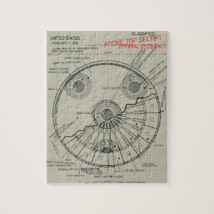 Puzzle Plan de l'OVNI