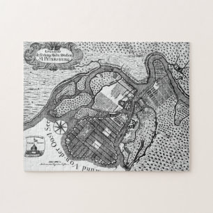 Puzzle Plan de St Petersburg