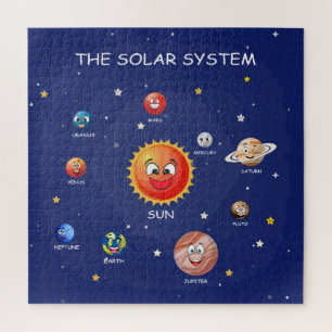 Puzzle Planètes du système solaire