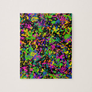 Puzzle Plaques de peinture de lumière du Nord