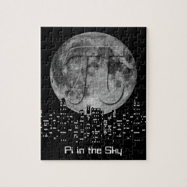 Puzzle Pleine lune Pi Dans Le Ciel (Vertical)