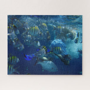 Puzzle Plongée sous-marine Océan Mer Poisson