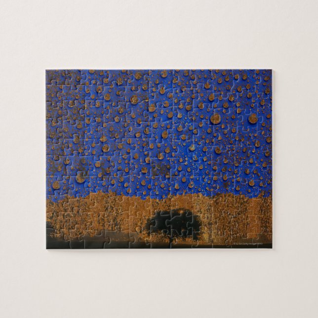 Puzzle Pluies acides et pollution de l'environnement (Horizontal)