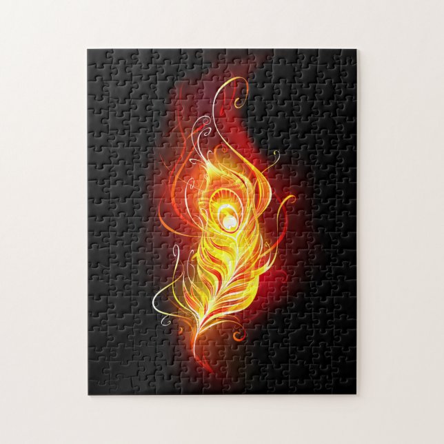 Puzzle Plumes de paquetage de feu (Vertical)