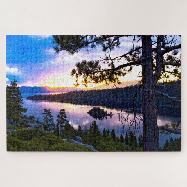 Puzzle Plus de 1000 pièces Emerald Bay Sunrise Jigsaw Puz (Horizontal)