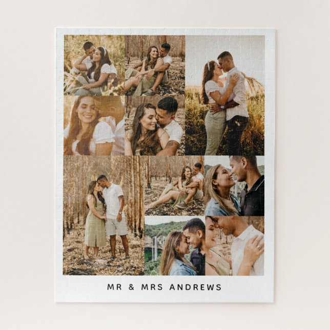 Puzzle Plusieurs Photos Collage Lovely Couple (Vertical)
