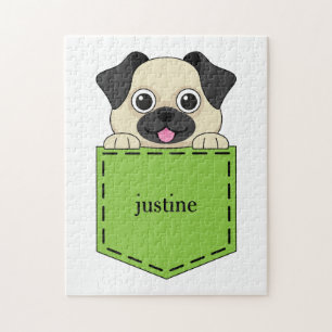 Puzzle Poche animal chien Personnaliser